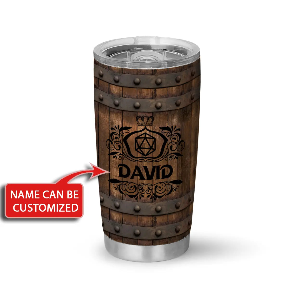 Customized Name RPG Tumbler