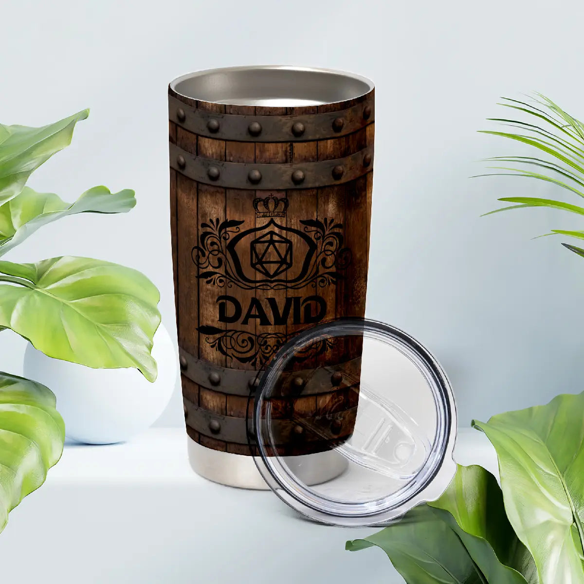 Customized Name RPG Tumbler