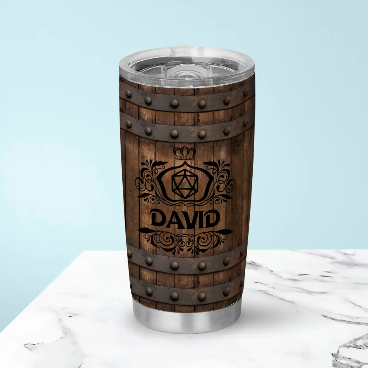 Customized Name RPG Tumbler