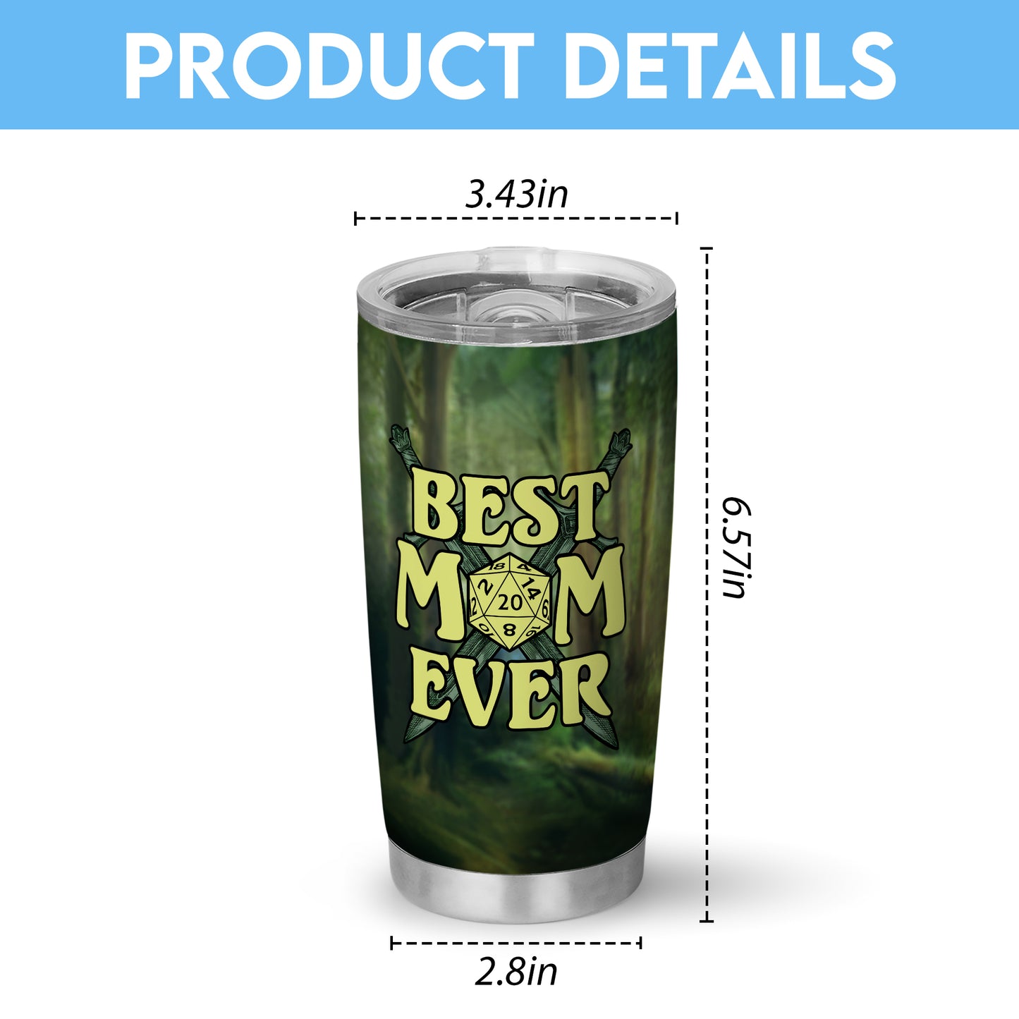 Best Mom Ever Tumbler