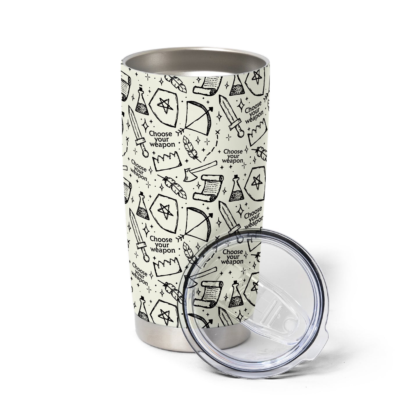 Choose Your Weapon Tumbler