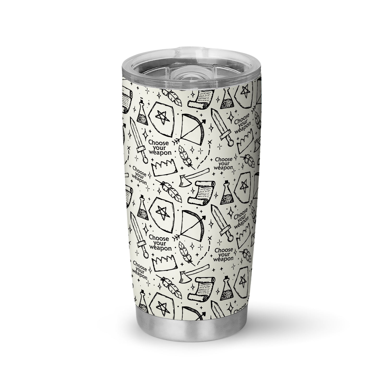 Choose Your Weapon Tumbler