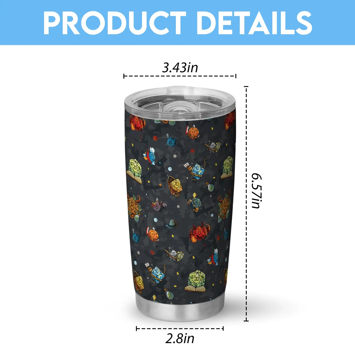 Class Dices Tumbler