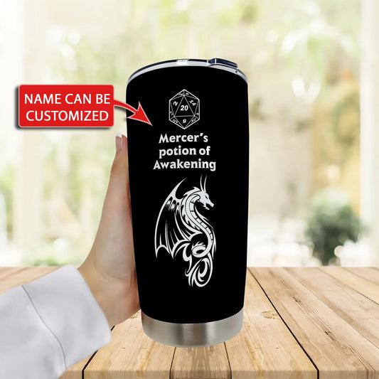 Customized Potion of Awakening Tumbler