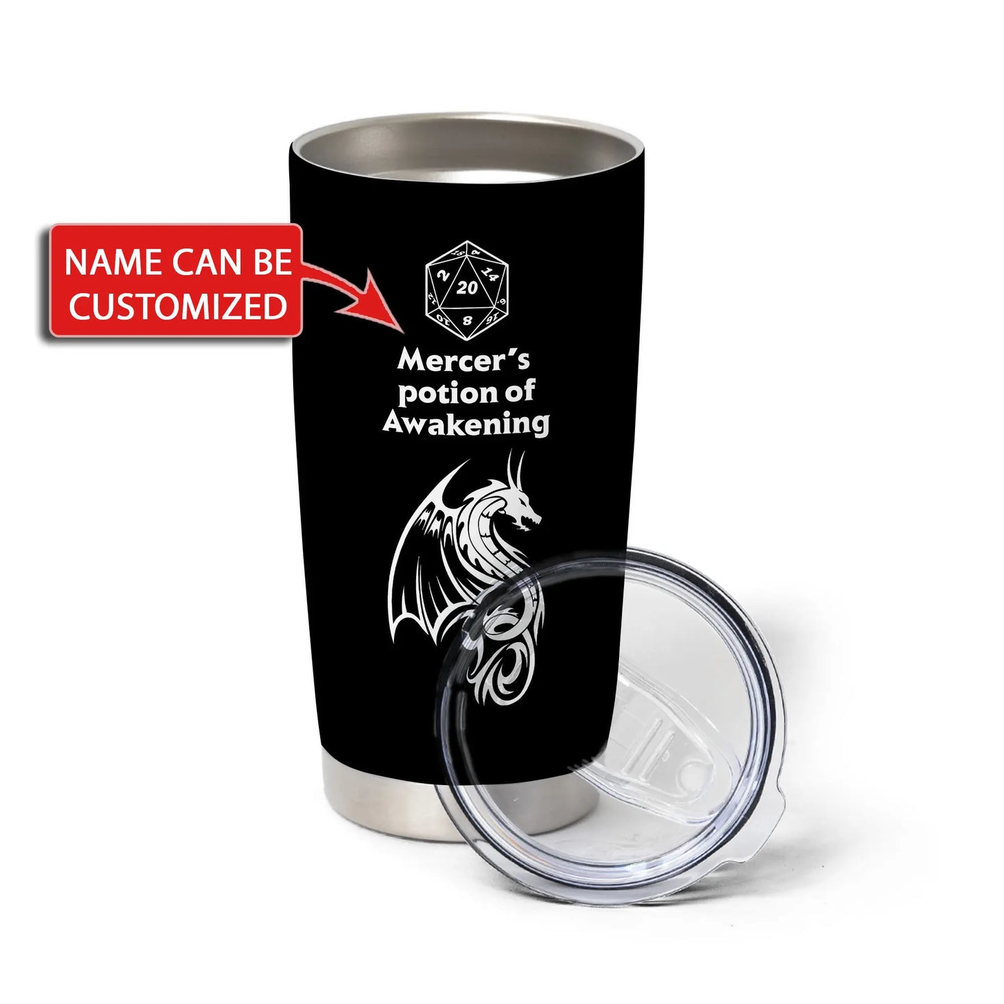 Customized Potion of Awakening Tumbler