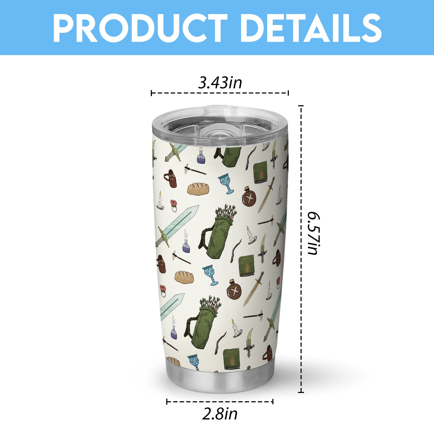 Items For The DMs Tumbler