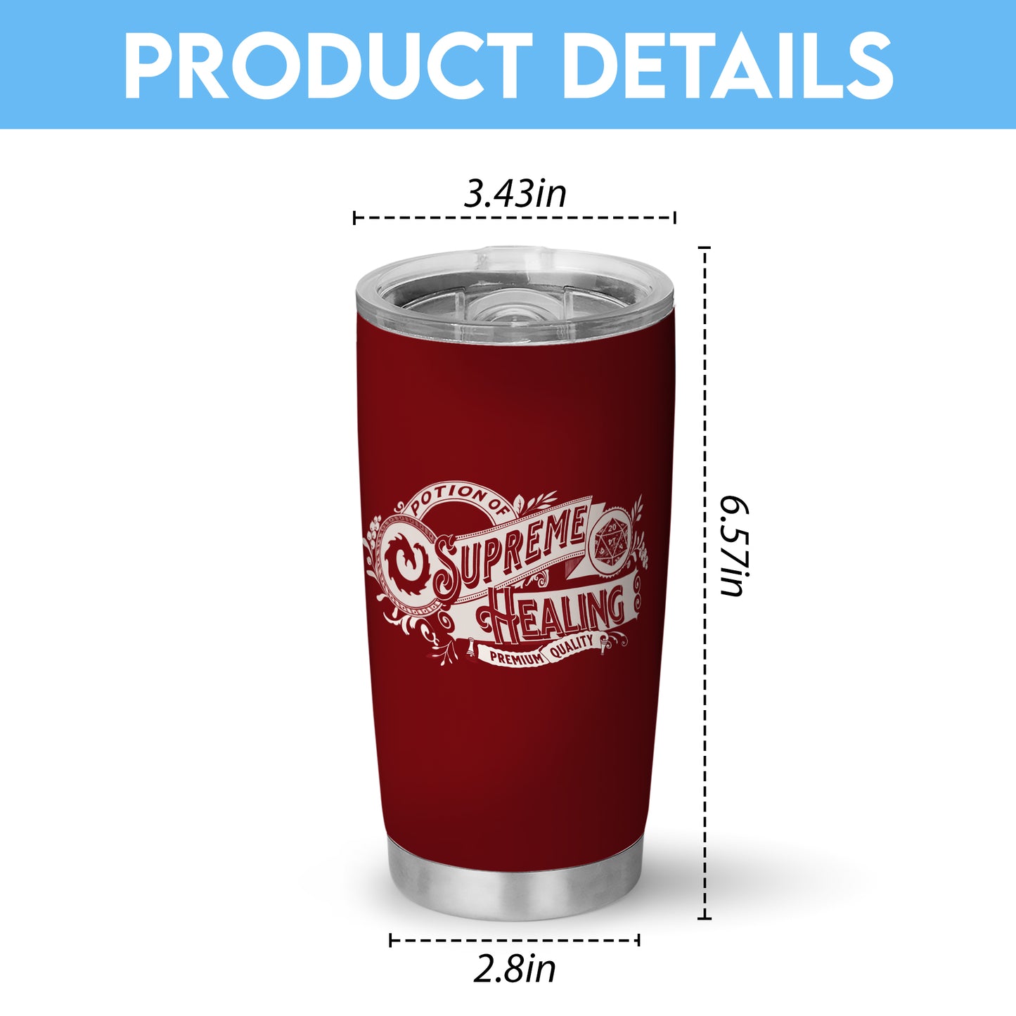 Potion of Healing Tumbler