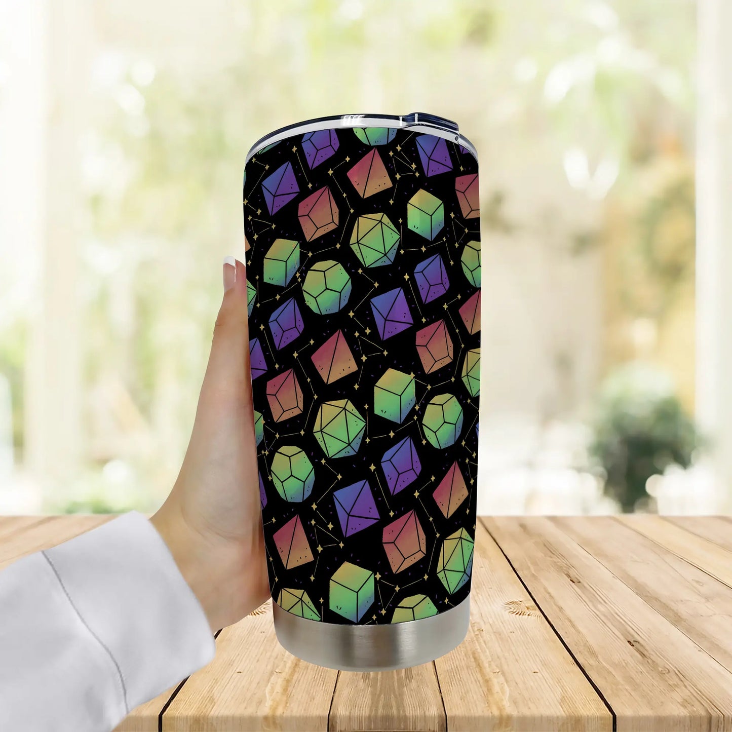 Rainbow Galaxy Tumbler