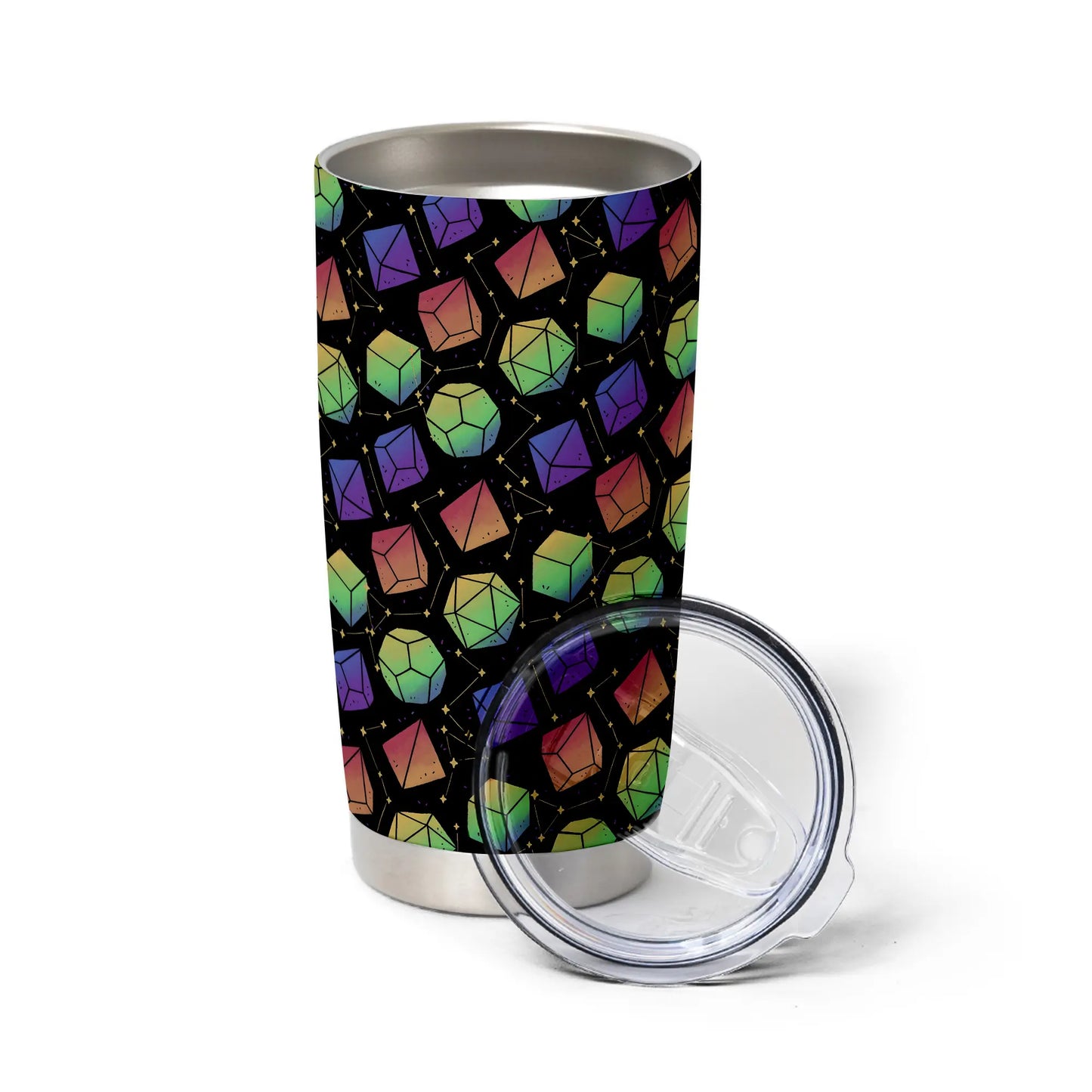 Rainbow Galaxy Tumbler