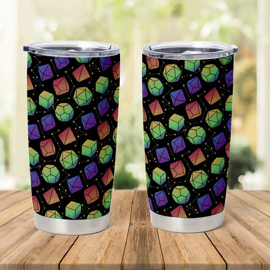 Rainbow Galaxy Tumbler