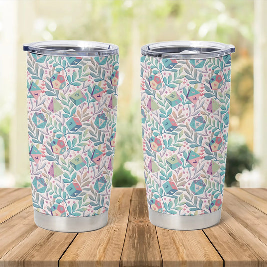 Soft Flower Dice Tumbler