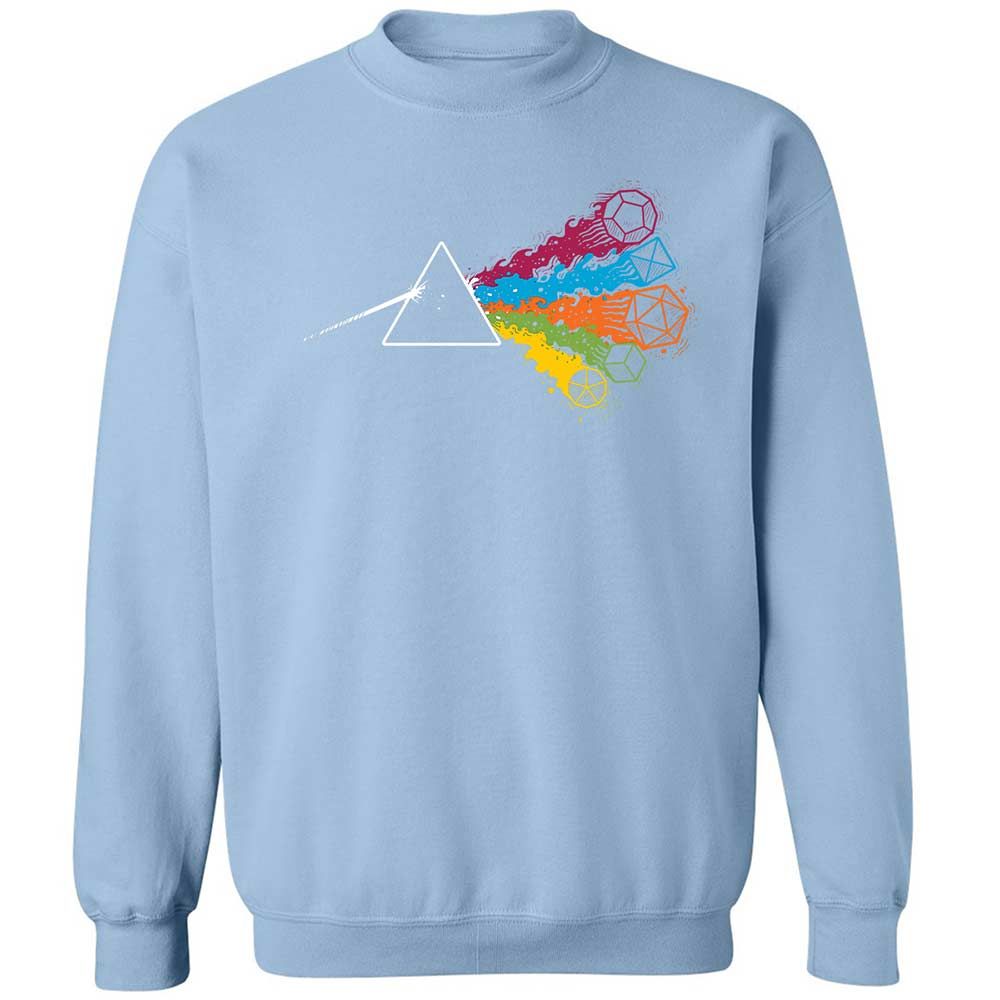 Dark Side Of The Dices Classic Unisex Sweatshirt - Light Blue - 21