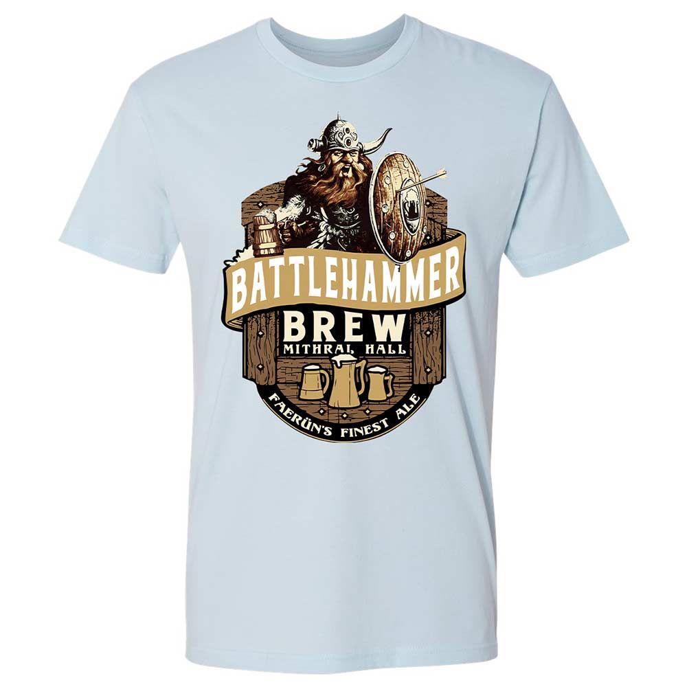 Battlehammer Brew Premium Unisex T-Shirt - Light Blue - 21