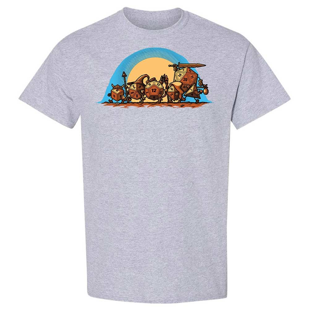 The Fellowship Of The Dice Classic Unisex T-Shirt - Sport Grey - 21
