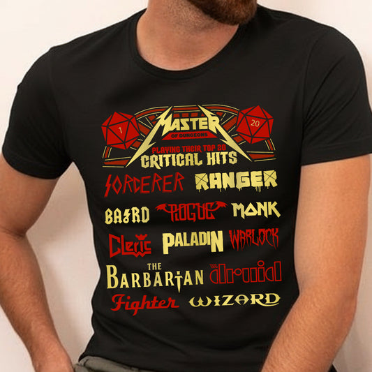 Master of Dungeons Festival – Critical Hits RPG2 Classic Unisex T-Shirt