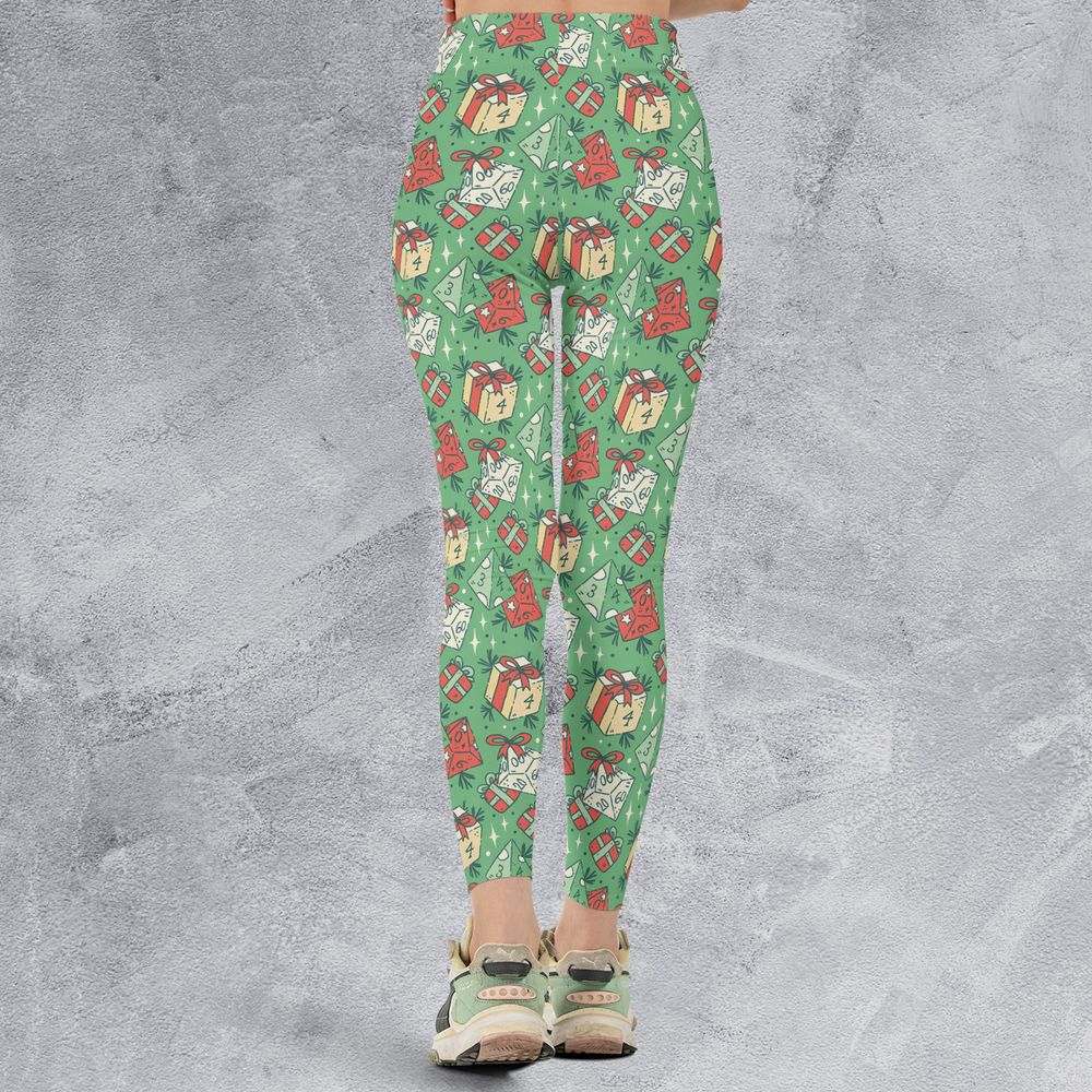 Christmas Dice Gift Legging -  - 2