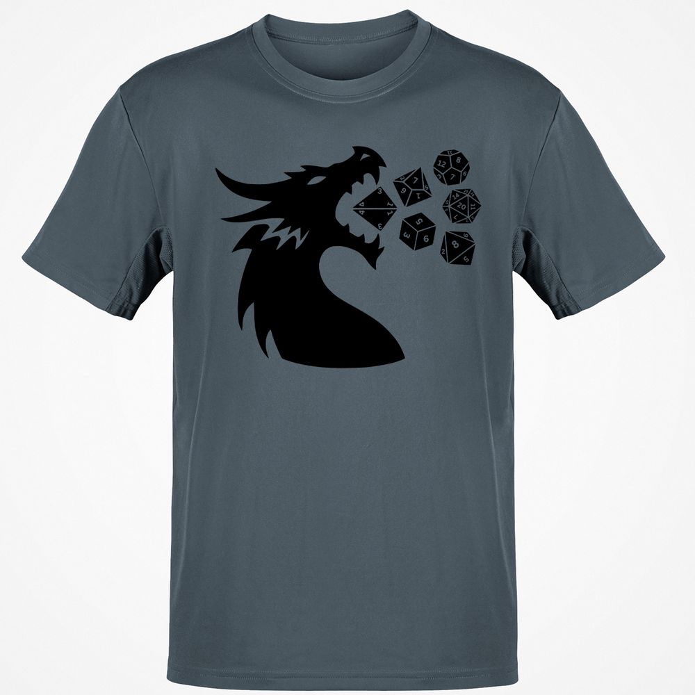 Pac And Dragon Classic Unisex T-Shirt - Charcoal - 3
