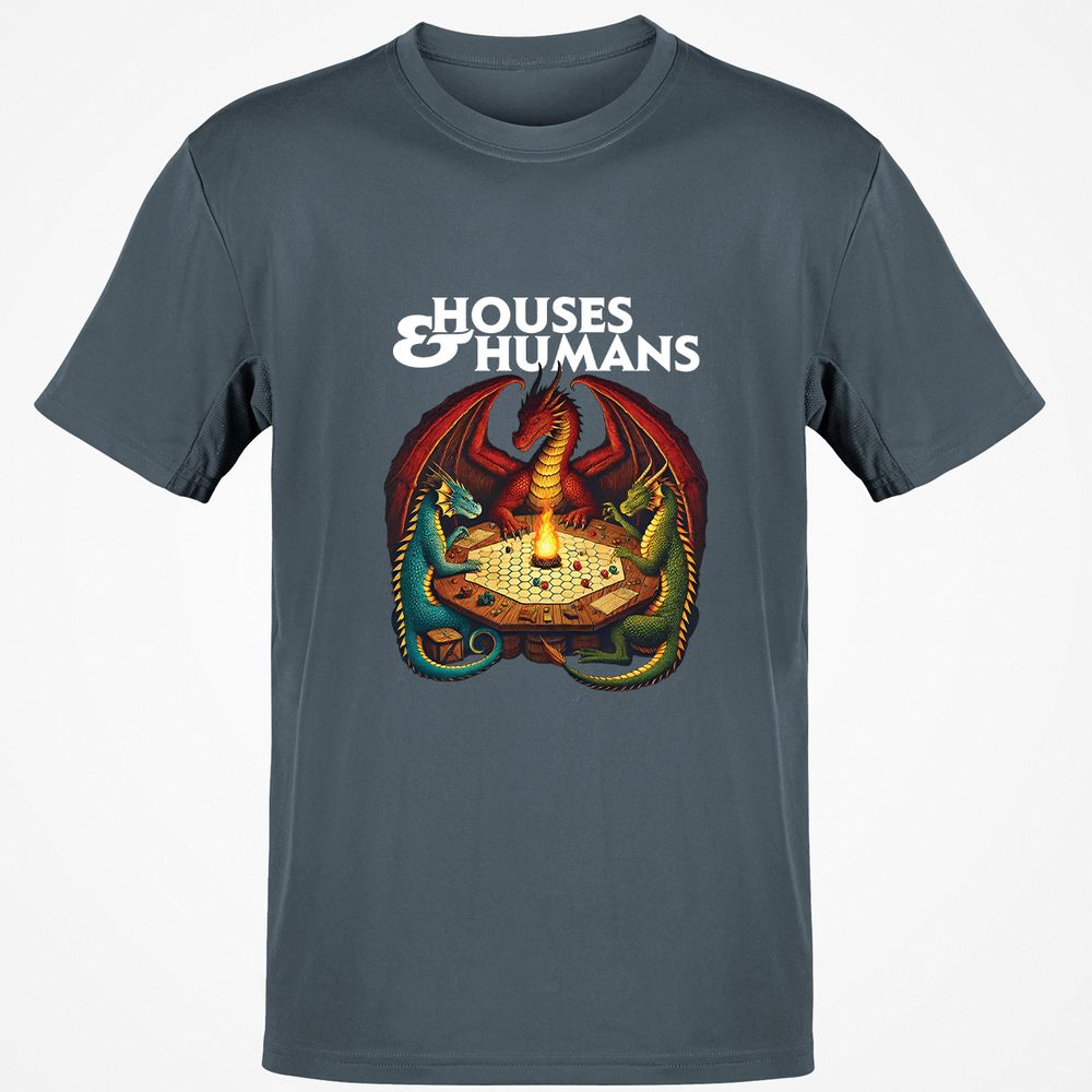 Houses & Humans T-Shirt - Charcoal - 3