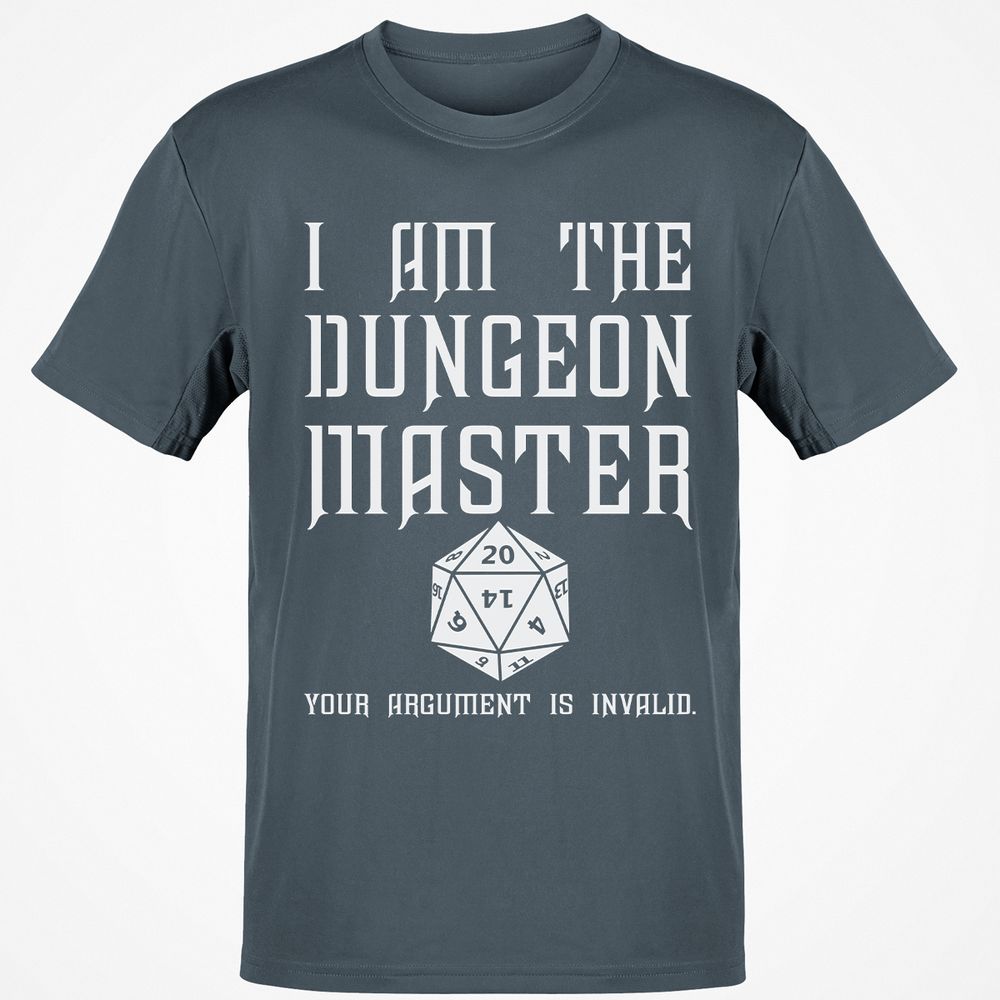 I Am The Dungeon Master - Charcoal - 3