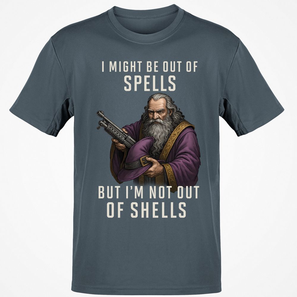 Not Out Of Shells Classic Unisex T-Shirt - Charcoal - 3