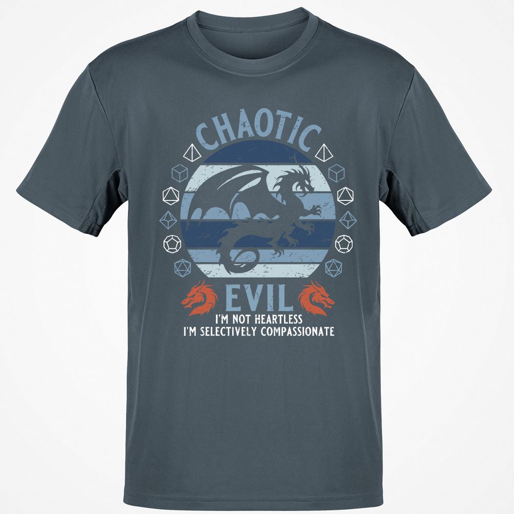Chaotic Evil 2 Classic Unisex T-Shirt - Charcoal - 3
