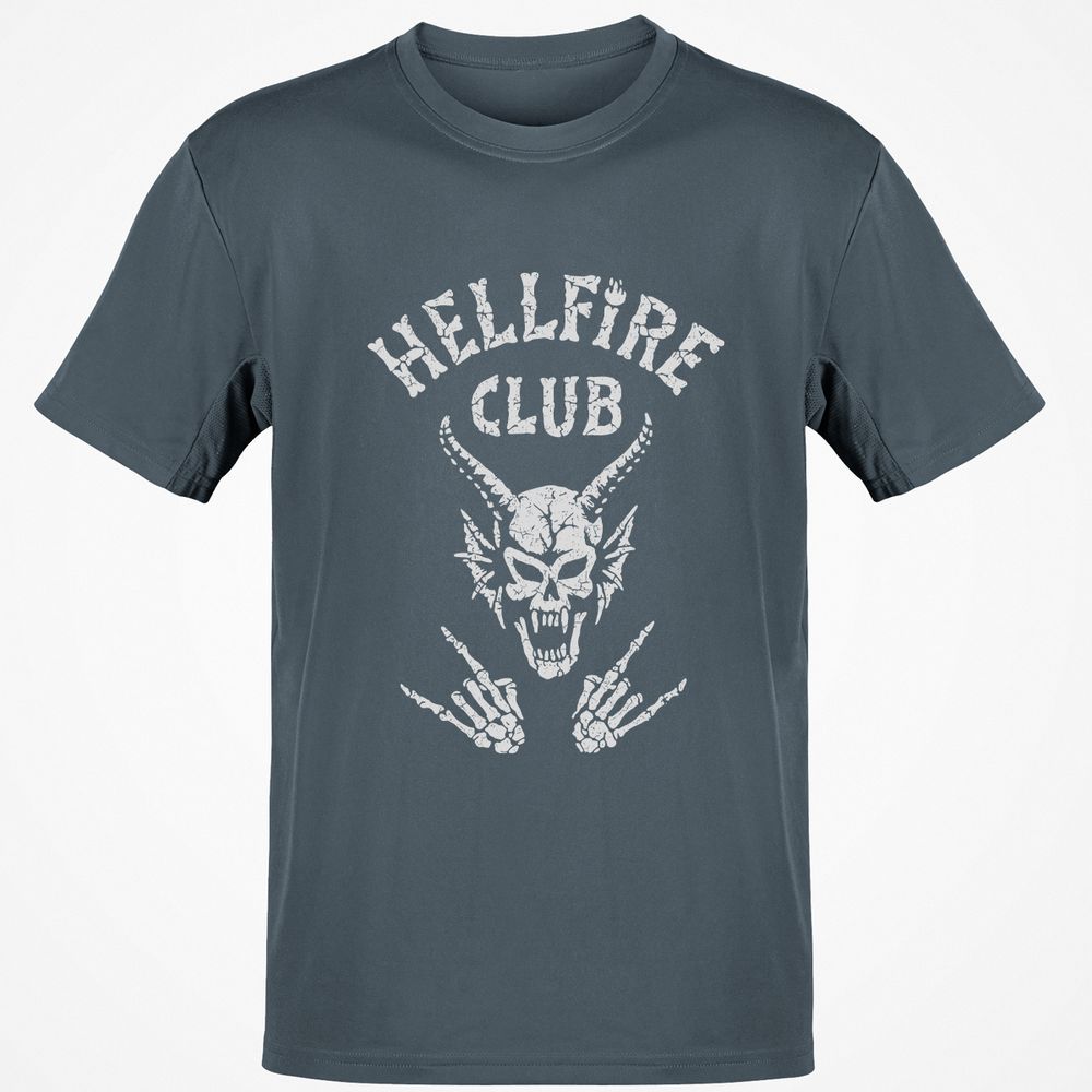 Hellfire Club Classic Unisex T-Shirt - Charcoal - 3