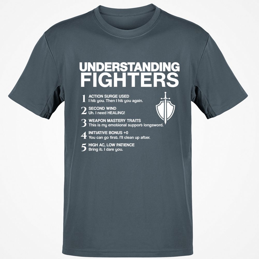 Understanding Fighters - Charcoal - 3