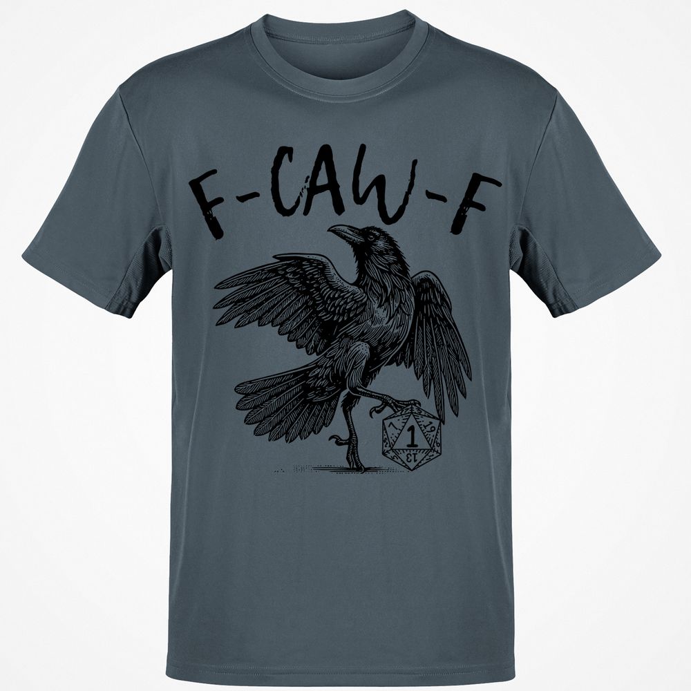 F-CAW-F I’ll Die – Kenku Nat 1 - Charcoal - 3