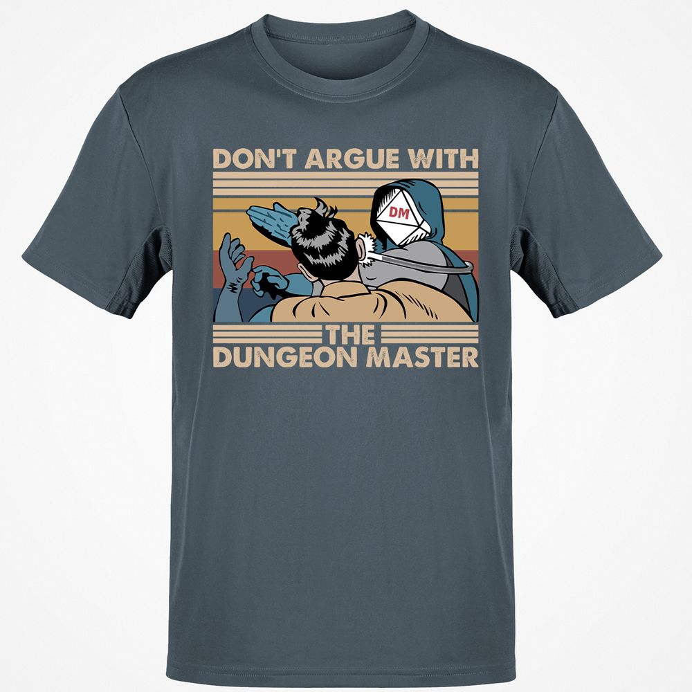 Don't Argue With The DM Classic Unisex T-Shirt - Charcoal - 3