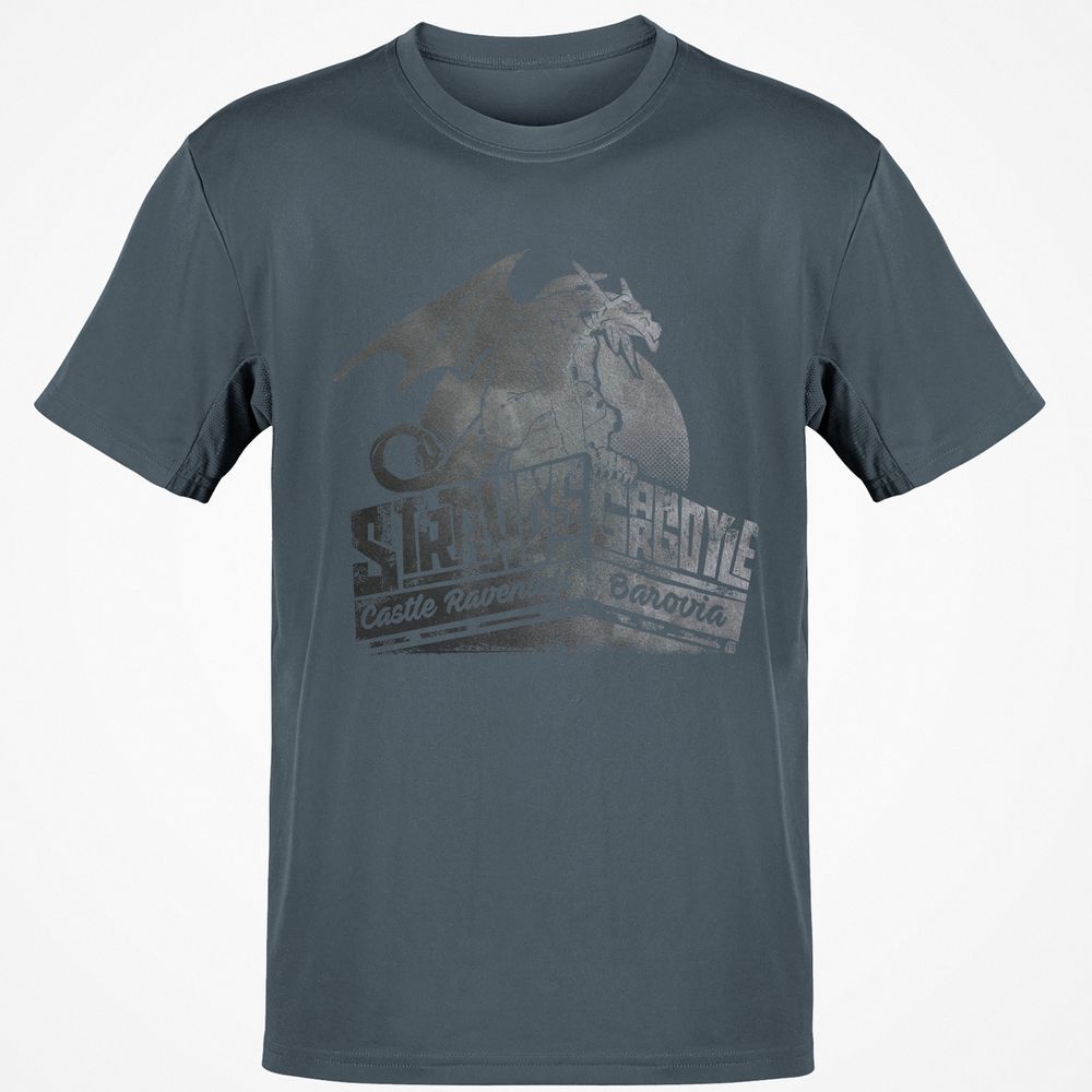 Strahd’s Gargoyle Classic Unisex T-Shirt - Charcoal - 3