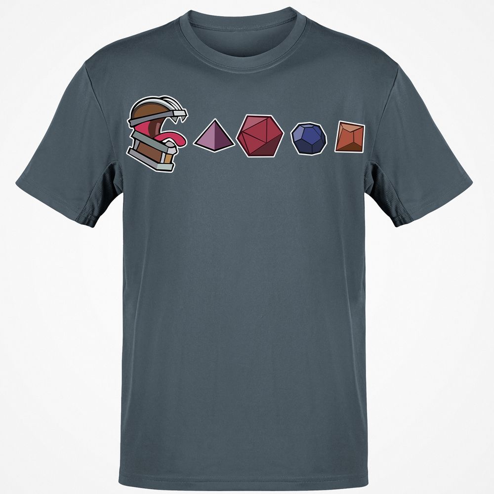Mimic And Dices Classic Unisex T-Shirt - Charcoal - 3