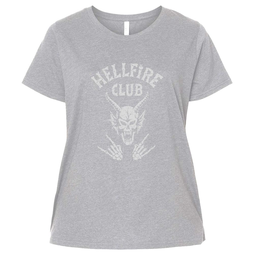 Hellfire Club Ladies Curvy Jersey - Heather - 3