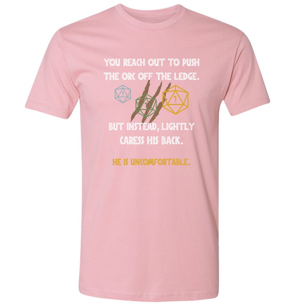 YOU REACH OUT TO PUSH Premium Unisex T-Shirt - Light Pink - 3