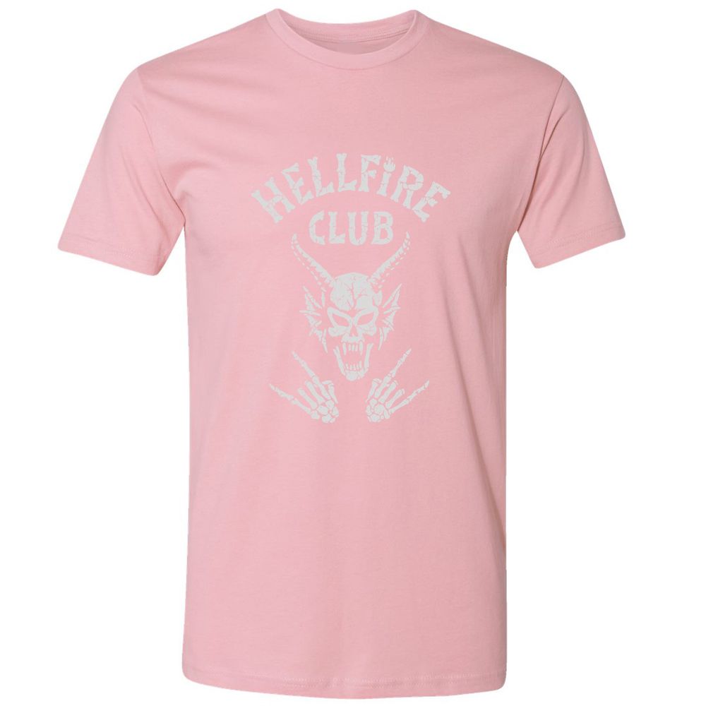 Hellfire Club Premium Unisex T-Shirt - Light Pink - 3
