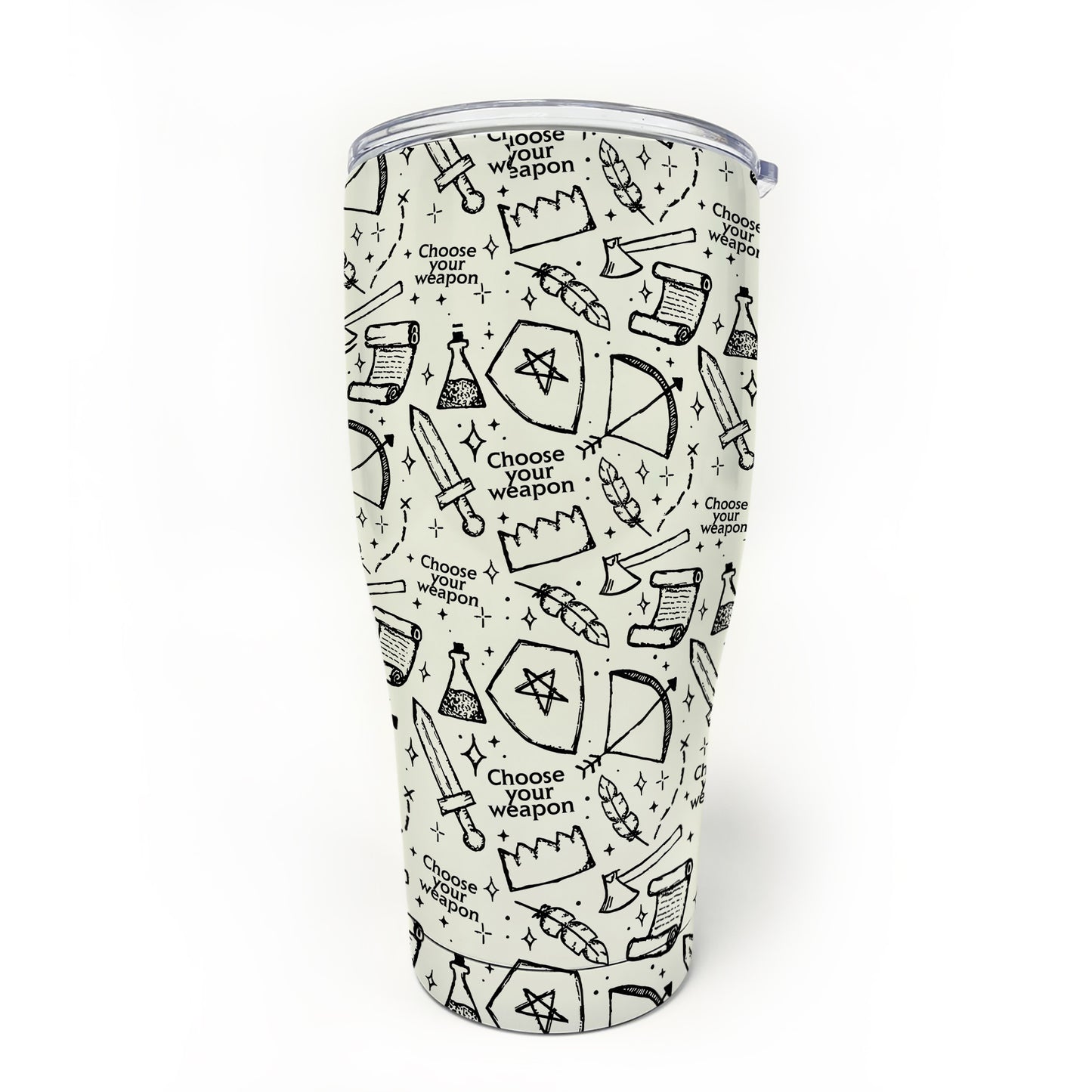 Choose Your Weapon Tumbler