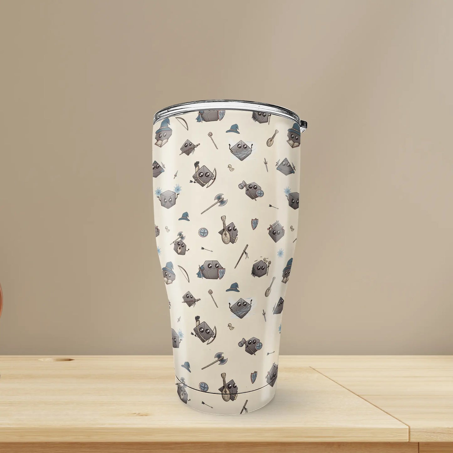 Classic Kawaii Dice Tumbler