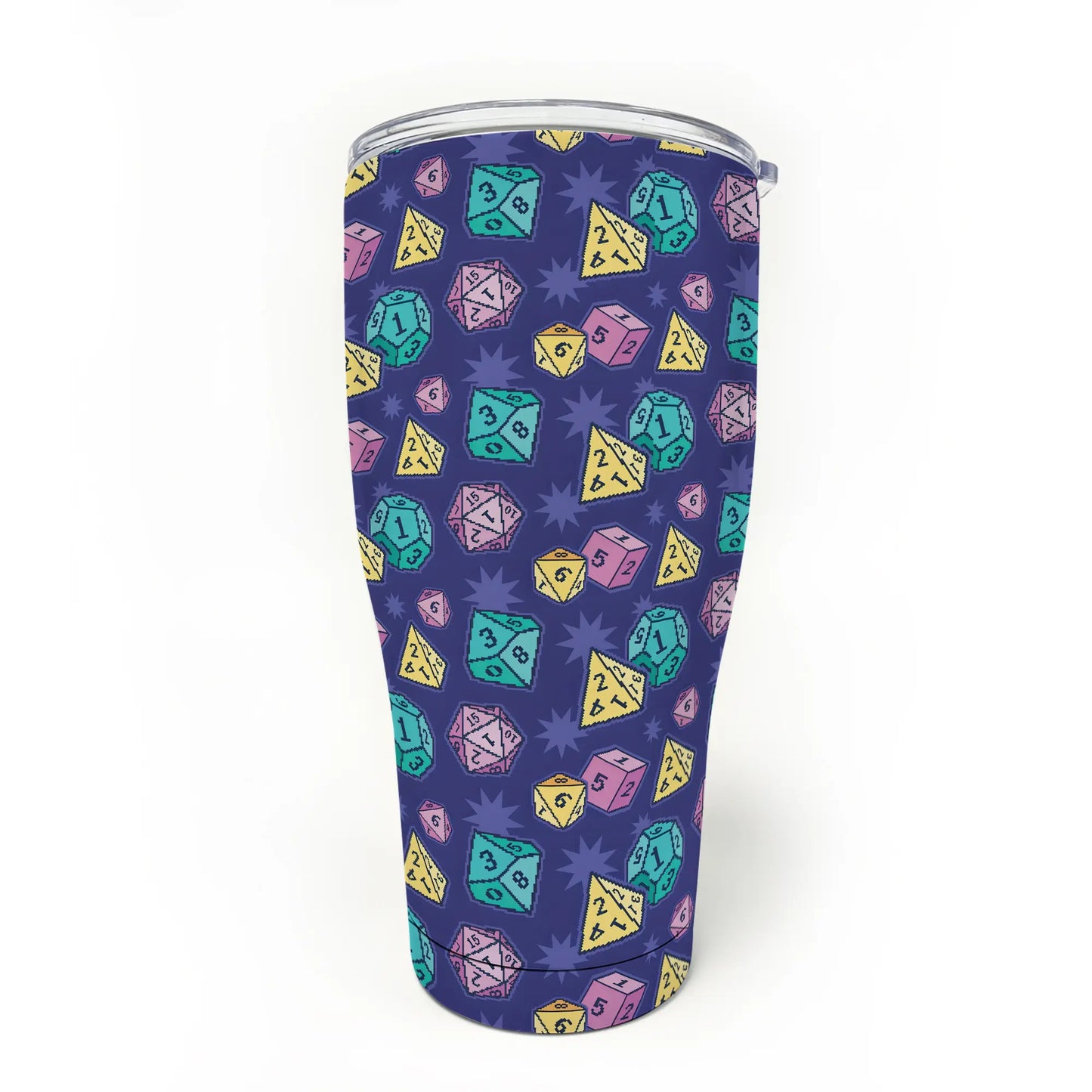 Pixel Dice Tumbler