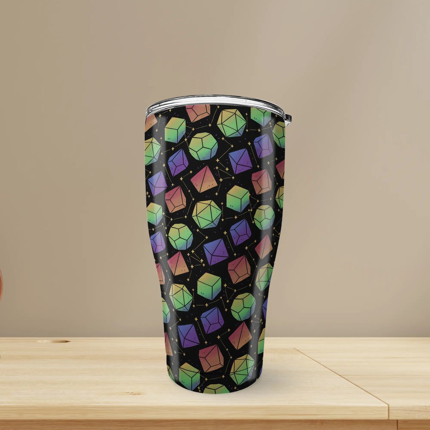Rainbow Galaxy Tumbler