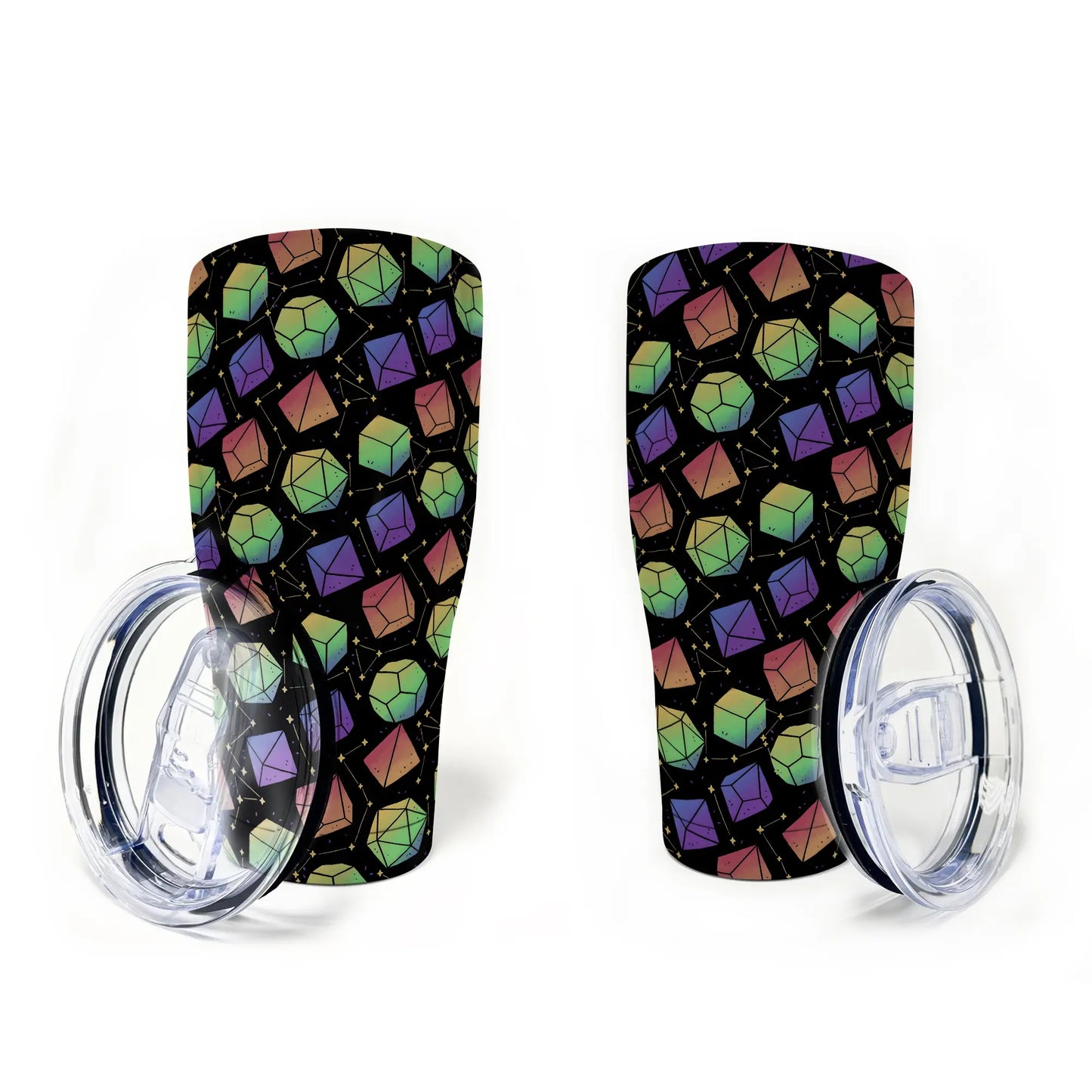 Rainbow Galaxy Tumbler