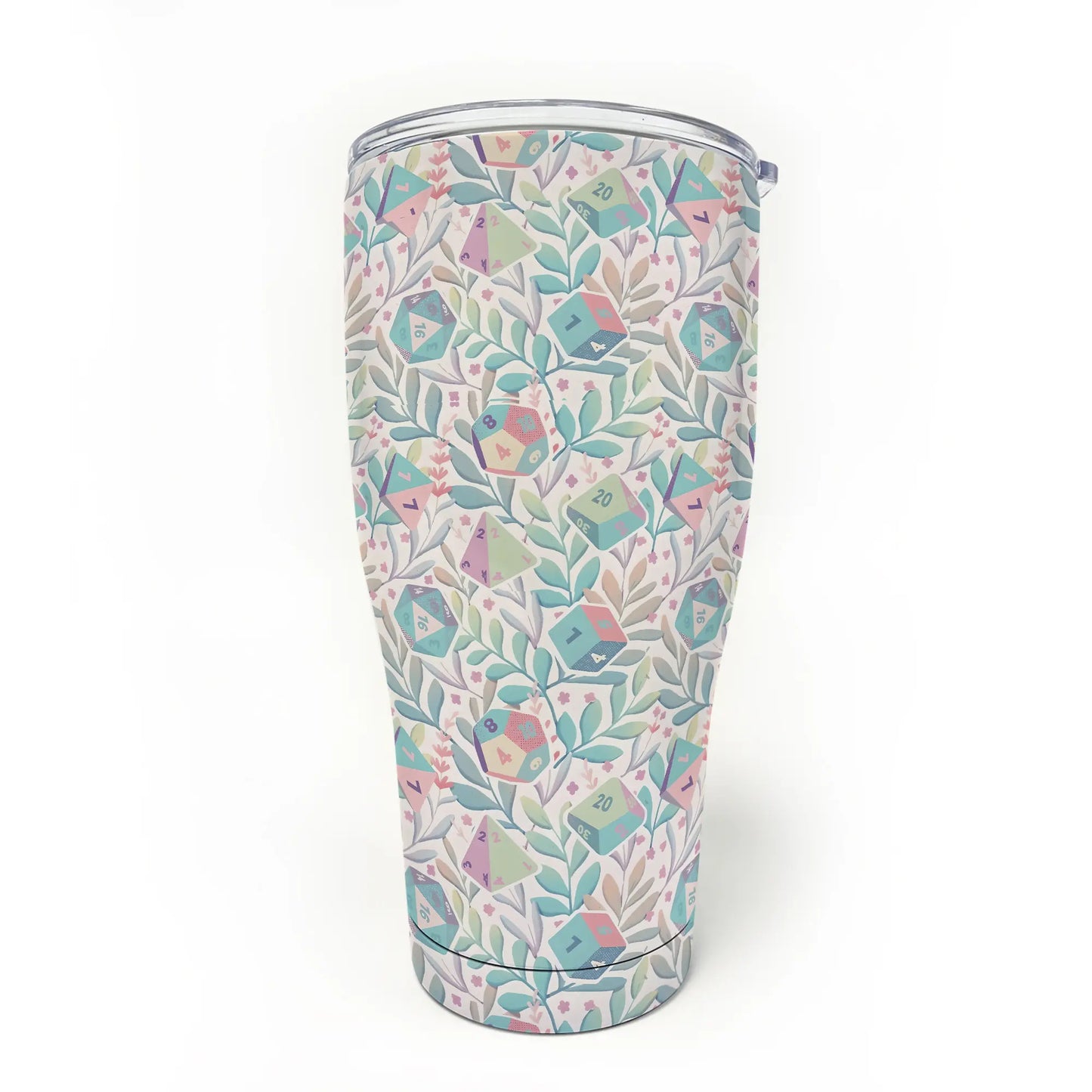 Soft Flower Dice Tumbler