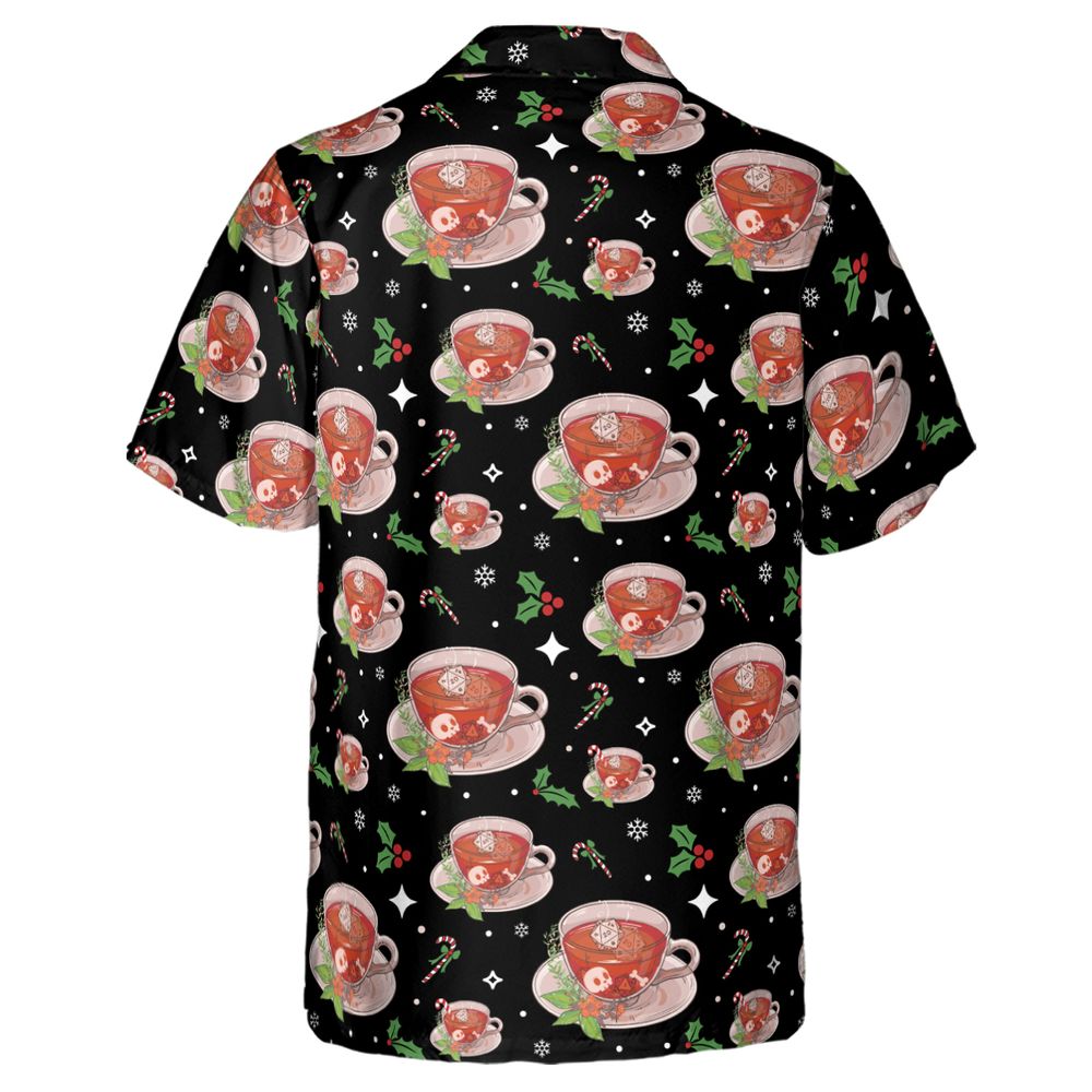 Cute DnD Christmas Tea Hawaiian Shirt -  - 3