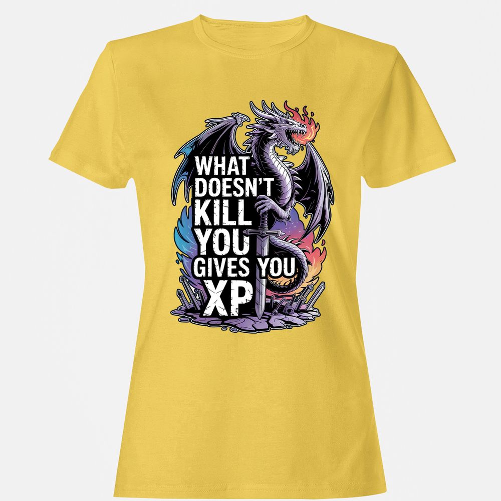 What Doesn't Kill You Dragon Women's T-Shirt - Daisy - 4