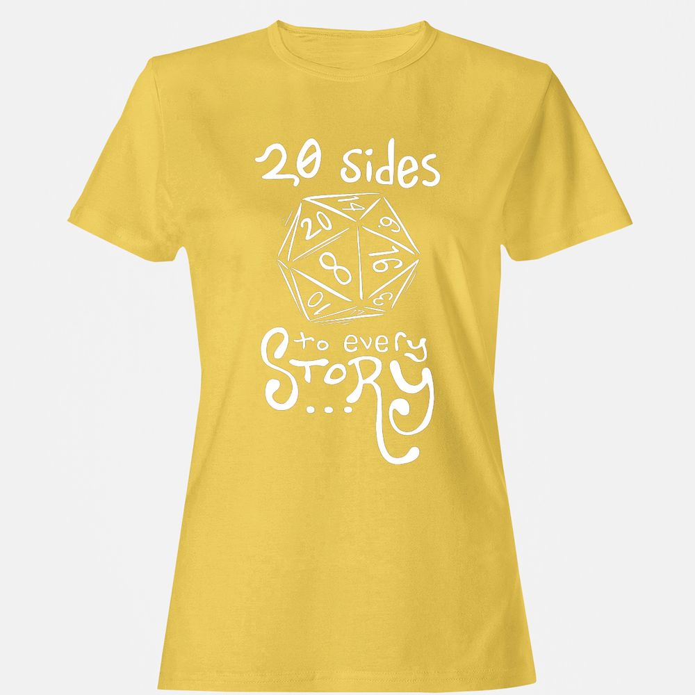 20 Sides to Every Story Women's T-Shirt - Daisy - 4