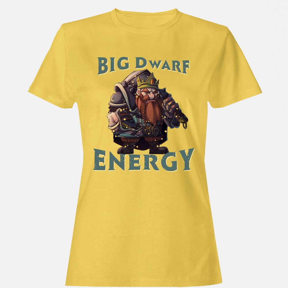 Big Dwarf Energy Women's T-Shirt - Daisy - 4