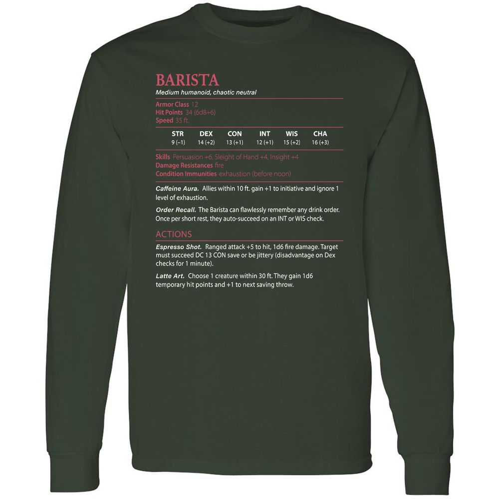 Barista - Forest Green - 4
