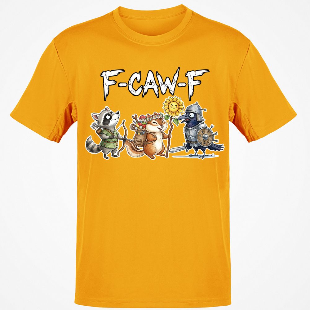 F-CAW-F Adventuring party Classic Unisex T-Shirt - Gold - 4