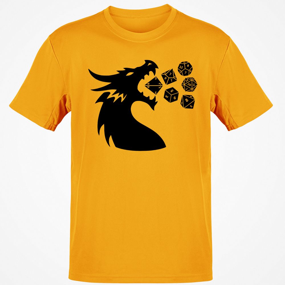 Pac And Dragon Classic Unisex T-Shirt - Gold - 4