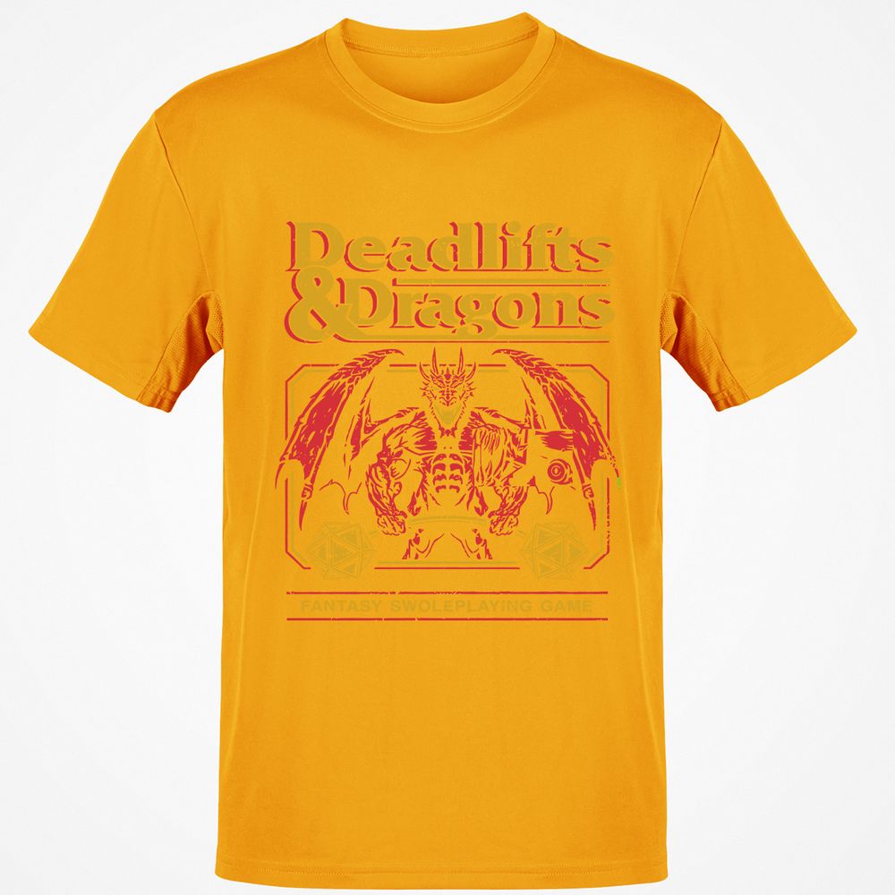 Deadlifts & Dragons - Gold - 4