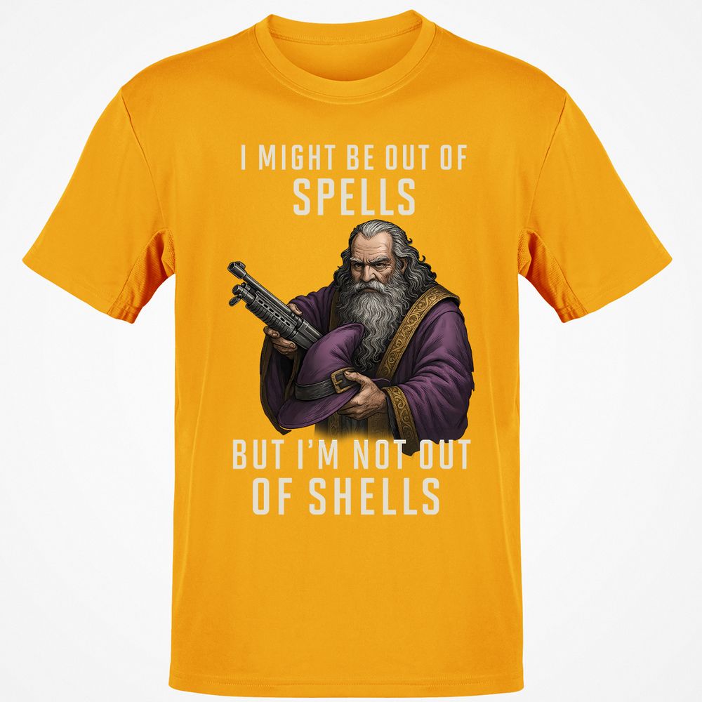 Not Out Of Shells Classic Unisex T-Shirt - Gold - 4