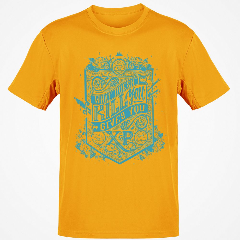 What Doesn't Kill You Gives You XP Classic Unisex T-Shirt - Gold - 4